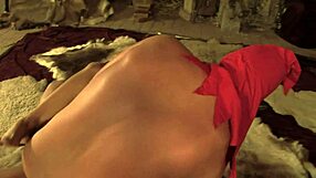 boroka rides that stiff dick in anal dp threesome facial