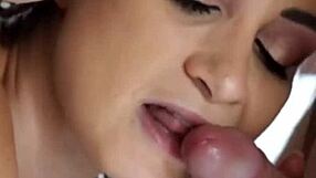 italian babe in sexy lingerie rides after 69 oral