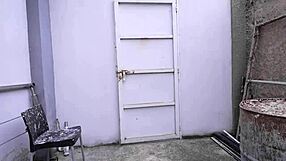 come fuck my big tits in the backyard, risky public taboo sex