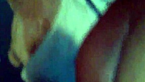 BIG ASS Bent Over DOGGYSTYLE in Retro Blue Film