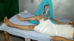 Bahu's tight virgin pussy gets fucked hard by sasur at ranch.