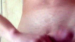 Why not bash those huge swinging balls while stroking that thick cock?