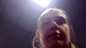 fucking her tight ass in public close up feels so risky