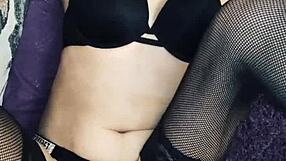 i couldn't resist my neighbor milf in sexy lingerie