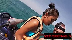 holiday blowjob in public got me so worked up outdoors