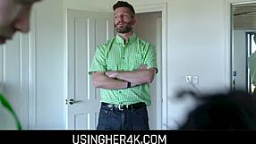 freeuse petite teen stepdaughter fucked as stepdad's patrick's day toy