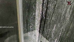 gf's skinny shaved sister squirts rough then swallows cum