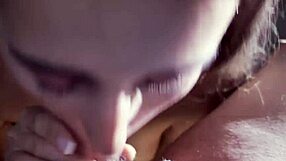 client pays extra cash for my hot blowjob and cum swallow