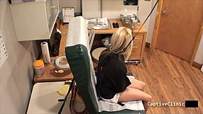 hope harper spreads tits in lesbian torment clinic? ready?