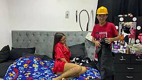 wild sex with chubby big ass wife cowgirl riding ends in facial creampie cumshot