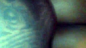 BIG ASS Bent Over DOGGYSTYLE in Retro Blue Film