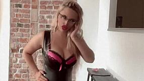 Sissy, worship my plump bimbo lips, sexy glasses, and sharp nails right now!