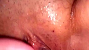 Amateur wife licks shaved pink pussy close up 101 days post virginity loss homemade