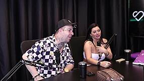 bus collector stuffs monica lima's pussy while cuck watches table side