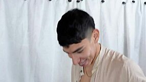 i catch technician watching porn and suck his huge cock deep