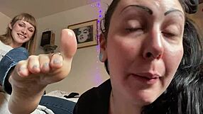 our feet tangle in pure lesbian worship bliss soft toes and arches forever