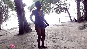 FOUND WILD EBONY BITCH BENT OVER FOR RAW ASS FUCKING!