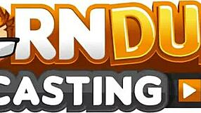 Pool cleaner bends for son's big cock deepthroat cowgirl squirting ride