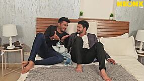 sharon bhabhi screams as two desi boys rip clothes and fuck hard!