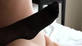 italian babe in sexy lingerie rides after 69 oral