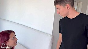 Brother Fucks Skinny Latina Johabettina Big Tits Saggy Monster Cock Cum Mouth Swallow