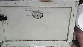 Huge Oiled Dildos Stretch Mature Ass and Pussy Wide Open