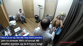 Melany Lopez Endures Humiliating Immigration Physical with Latex and Tickling