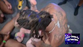 Katrina Thicc's Pays Casino Debt with Big Cock Gangbang Slut Fuck!