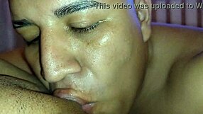 eye contact while i devour my wife's pussy then missionary thrust