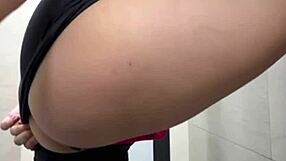 Public Anal Creampie Fills Her Big Ass with Monster Cock