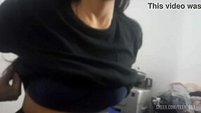 hey, you see this slim 18 year old teen letting me grope her perfect tits up close?