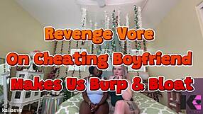 revenge vore bloats us burping after devouring cheating boyfriend!