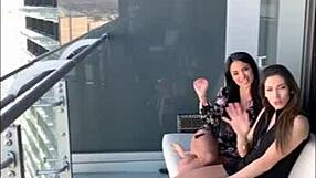 Clea Gaultier Bent Over Big Tits Doggystyle Compilation