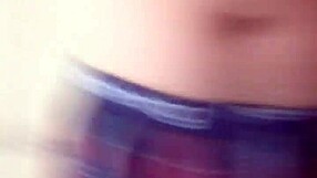 Why not bash those huge swinging balls while stroking that thick cock?