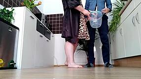 bbw mother-in-law tempts with perfect fat ass hairy wet pussy in nylons heels homemade kink