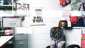 Shoplyfter Cute Teen Thief Begs Security For Ass Fucking