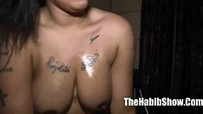 lady queen's thick phat ebony ass stripped and pov monster cock fucked hard