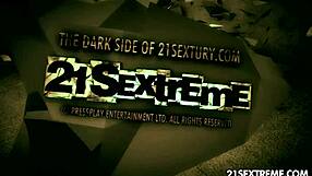 Nesty fists Daniella Rose's pussy in hardcore lesbian session with ass licking and kissing