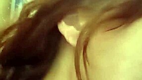 amateur girl slurps cock deep in skilled blowjob