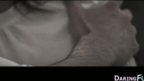 classy euro babe strokes cock before hardcore fucking and jizz facial