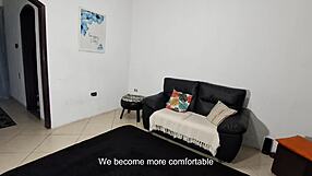 i couldn't resist fucking my son's girlfriend bent over while he watches