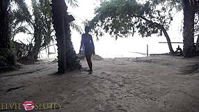 FOUND WILD EBONY BITCH BENT OVER FOR RAW ASS FUCKING!