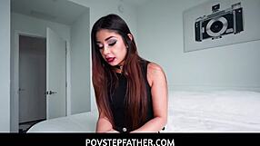 i'm the stepdad obsessed with my exotic stepdaughter xxlayna marie seducing ike diezel at home