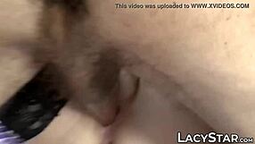 mature british granny slurps cock then bends for anal pounding