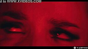 lezdom vampire dominatrix amirah fingers bratty blonde ashby winter in humiliating sex