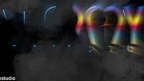 Colombian big ass Beyonce rides three monster cocks in double penetration bliss.