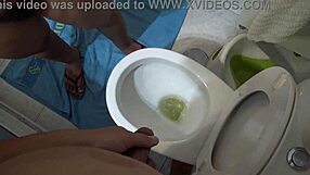 Stepmom Voyeurs Stepson's Taboo Piss Show Turns Kinky