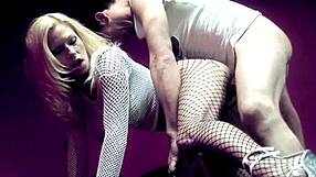 Rip those fishnets off and fuck me now