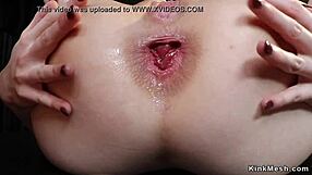 wanna fist blonde's gaping ass then toy brunette slave?