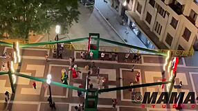 on christmas eve she craved cock in her tight ass complete with sheer lingerie outdoor naughty fun